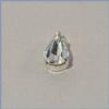 Sew-On Pear Rhinestones in Settings